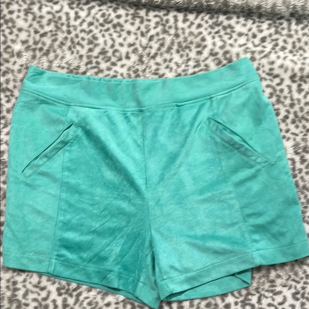 Women's Teal Shorts